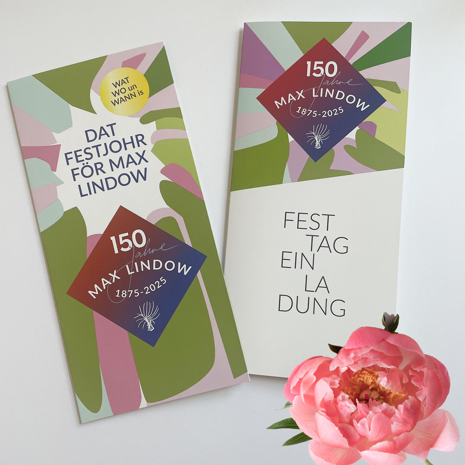 Max Lindow Festtag Flyer